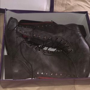 Madden Girl combat boots